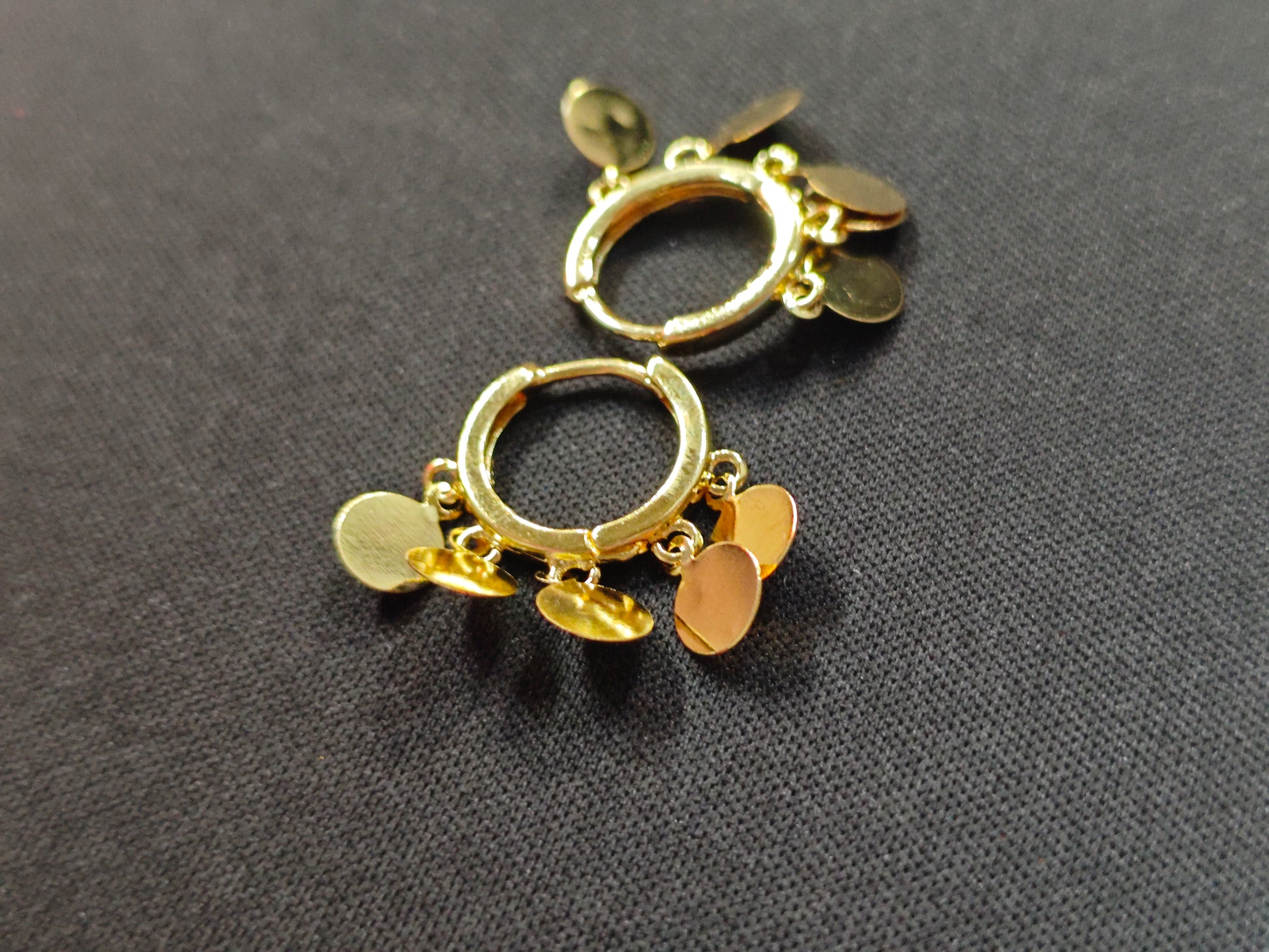 Mini Wafer Earrings