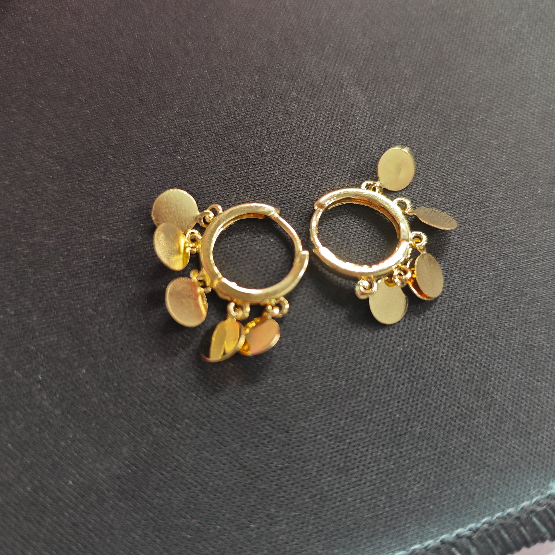Mini Wafer Earrings