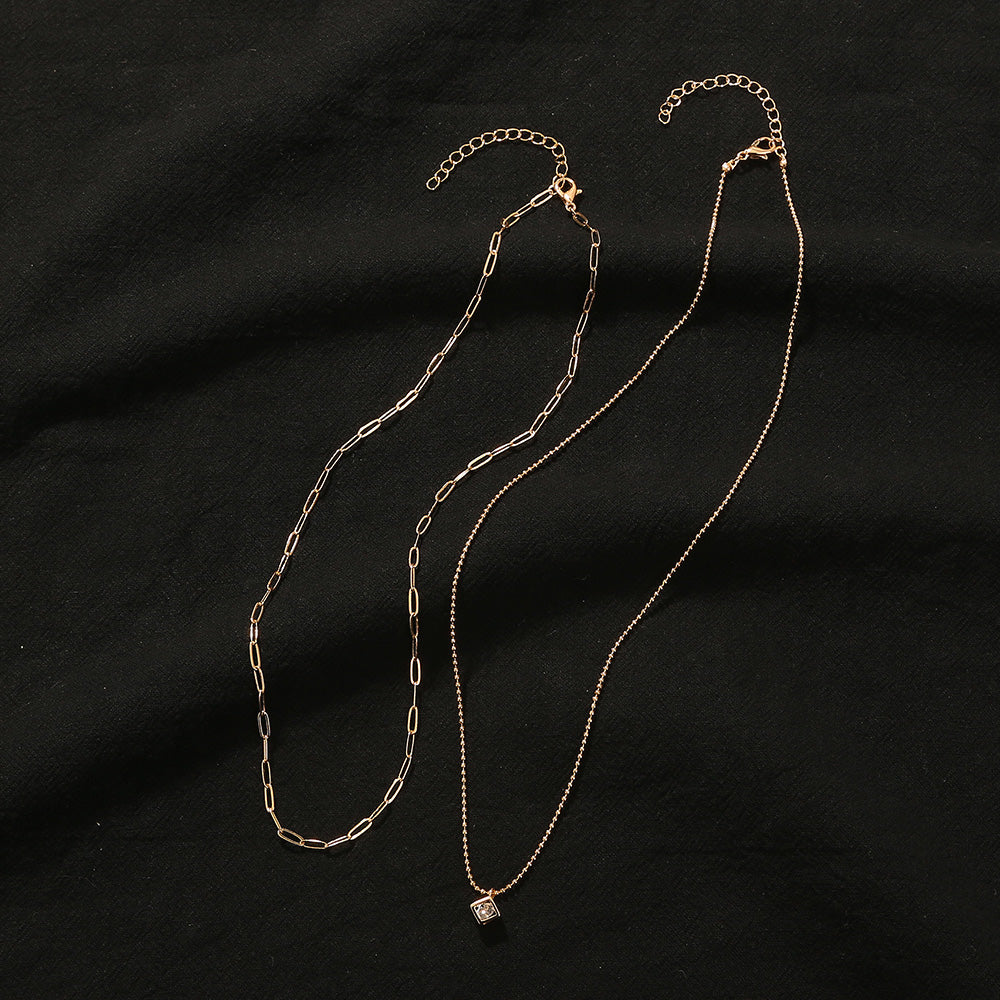 Square Pulse Necklace